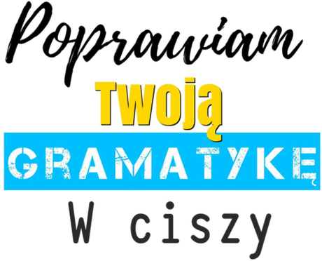 Nadruk Poprawiam Twoją Gramatykę w ciszy - Przód