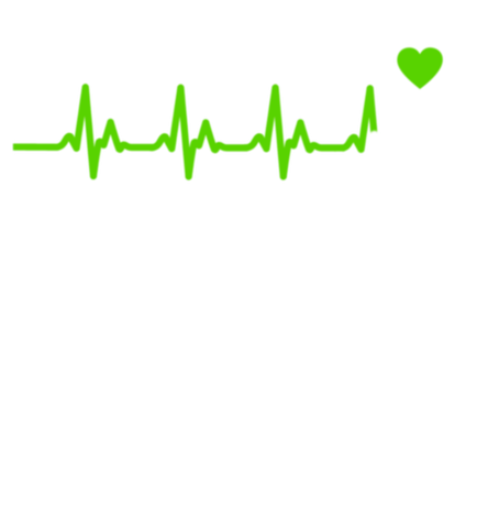 Nadruk Damska Gamer Heartbeat - Przód